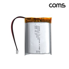 DTP 103040 3.7V 1200mAh 리튬폴리머, 1개, 1개