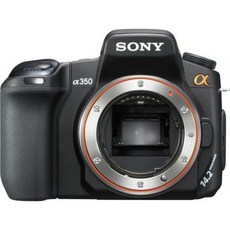 소니 알파 DSLR350 14.2MP 디지털 SLR 카메라Super Steady Shot Image Stabilization - 소니알파350