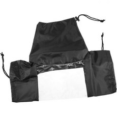 ARTIBETTER 5pcs 카메라 레인 커버 디지털 DSLR 프로텍터 슬리브 디지틀 카메라용 방수 케이스 기어 나일론, Black_48.00X36.00X1.00CM