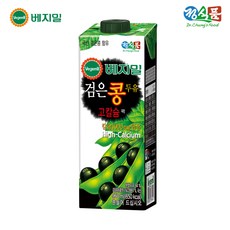 베지밀 검은콩 고칼슘(대용량) 두유, 950ml, 12개