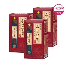 크라운 짜먹는 홍삼 양갱 1팩 (30g X 5개입) 3개, 단품