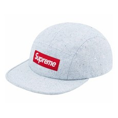 Supreme박스로고모자 슈프림모자 Supreme® 코티드 데님 캠프 캡(^새 제품) 상품 이미지