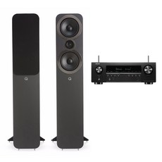 데논 AVR-S760H + Q Acoustics 3050i 하이파이 네트워크 오디오, 스피커(화이트)