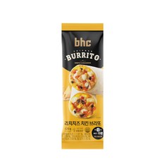 BHC 닭가슴살 리치치즈치킨 브리또, 10개, 125g