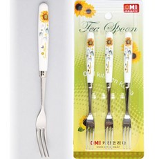 오미 챠밍 티포크3P (골드해바라기), PD 본상품선택, 1