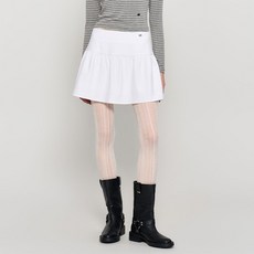 제너럴아이디어 WOMAN 볼륨 셔링 미니스커트 WHITE WBD3L13501 40892