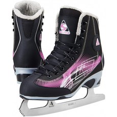 잭슨 울티마 피겨 스케이트-Rave Women 's RV2000 Purple Width Medium (Size 7), 단일옵션, 단일옵션