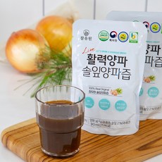 특허제조 활력양파 솔잎양파즙 100팩, 100개, 90ml