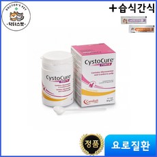 시스토큐어 포르테 30g / Cystocur Forte 30g + 동물병원 전용 습식간식 / 하부요로 식이보조제 / 요로질환 / 세균성방광염 / 천연재료, 고양이, 1개 - 시스토큐어