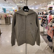 폴로후드집업