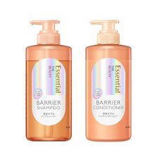 대량 구매 에센셜 더뷰티 소발을 보호하는 베리어 샴푸 450ml+컨디셔너 450ml 세트(플로럴룩스향)