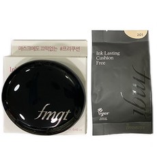 더페이스샵 fmgt 잉크래스팅 쿠션 프리 본품 + 리필 세트 (12g+12g) (SPF50+PA+++), 1개, 203호 내추럴 베이지