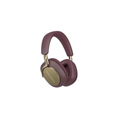 Bowers & Wilkins Px8 오버이어 무선 헤드폰 고급 액티브 노이즈 캔슬링 고급스러운 소재 30시간 배터리 수명 15분 빠른 충전 탠 180577, 로열 버건디, 로열 버건디