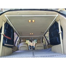 (차박 커튼봉) 차량용 커튼봉 트렁크 자동차커튼봉 차박용품 - 반다이캠핑, B필러 커튼봉, 70-120cm, 1개