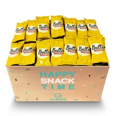 골드캔디 덕부아 버터 비스킷 대용량 과자, 100개, 7g