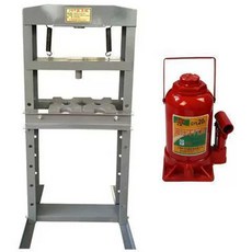 베어링 압착기 펀칭기 차량 수동 유압 프레스 재키, 20톤 -100kg, 1개