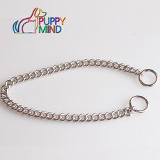 퍼피마인드 마피아 체인 스테인리스 실버 9mm, 길이46cm, 1개