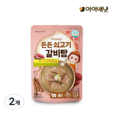 백앤 아이배냇 꼬마 유아국, 갈비탕맛, 150g, 26개