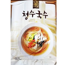 청수 국수 중면 2.5Kg/조은상사 /모두의온샘 /대한도, 1, 2.5kg, 1