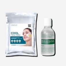 린제이 티트리 피부관리샵 모델링팩 1kg+피지연화제 코 각질제거제 피지녹이는제품 블랙헤드 화이트헤드