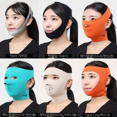 해외수출 성형와과납품 뷰티얼굴마스크 사우나용 슬림마사지 인체공학적 디자인 얼굴관리 잠수복원단 사우나효과, 1개, 오렌지