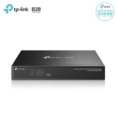 티피링크 VIGI NVR1008H-8MP PoE+ NVR 8채널 네트워크 CCTV 비디오 녹화기, 상세페이지 참조 - nvr8채널