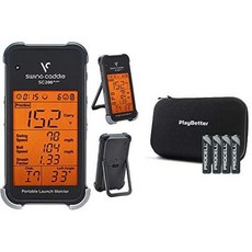 [아마존베스트]Swing Caddie SC200 Plus+ Portable Golf Launch Monitor by Voice Caddie Bundle with Pla