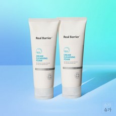 리얼베리어 1+1 크림 클렌징 폼 120ml