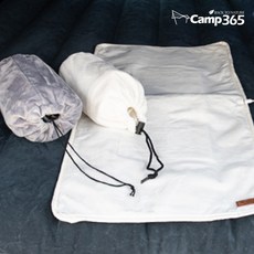 캠프365 애니베드 휴대용 USB 전기 카본 매트 전기요 전자파 없는 안전한 탄소 방석 해외 여행 차박 캠핑 동계, 애니베드_크림화이트, 단품