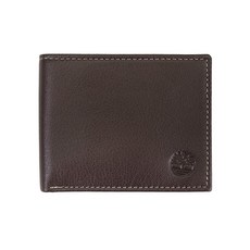 Timberland 남성용 플립 포켓 가죽 지갑 블랙 블릭스