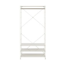 MUJI 무인양품 수납 정리 틈새 선반 43 44504734 스틸 유닛 옷장 라이트 그레이 86 41 175.5cm