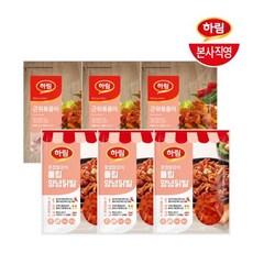 [하림] 튤립양념닭발 200g 3봉+근위볶음이 300g 3봉, 단품