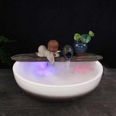 안개발생기 가습기분수 펌프대등무화 일체형 가습기 가산류수조무기 초음파 가습무화기 수경부품, 01 펌프
