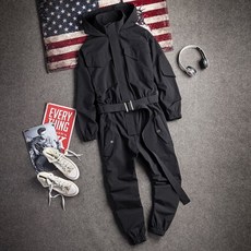 워크웨어스트릿패션점프수트