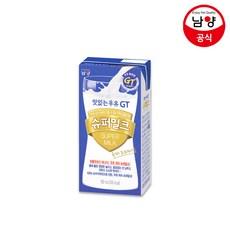 남양우유 맛있는 우유 GT 슈퍼밀크, 180ml, 48개