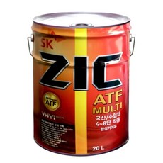 ZIC ATF MULTI 20L 자동미션오일 미션오일