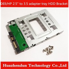 [해외] HP PROLIANT SERVER MICROSERVER G7 G8 용 5 PCS HDD 브래킷 2.5 &QUOT;SSD3.5&QUOT; SATA 어댑터 트레이 변환기 SA, 상세내용표시, 기타