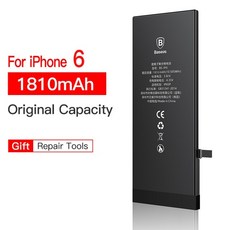 Baseus 아이폰 iPhone 6 6s 6s78 Plus 셀프 배터리교체 iPhone 호환용, 1810mAh