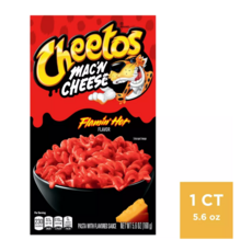 Cheetos 치토스 맥 앤 치즈 플레이밍 핫, 1개, 160g