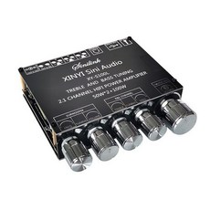 증폭기 블루투스 5.0 2.1 채널 전원 오디오 스테레오 서브 우퍼 앰프 보드 50w, s100l ap3050
