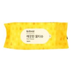 (노브랜드) 깨끗한 물티슈 100매