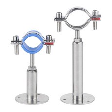 배관 브라켓 파이프 홀더 고정 클램프 수도 거치 PVC, 35.8-10조절형100-150mm, 1개