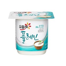 빙그레 요플레 플레인 요거트 85g, 30개