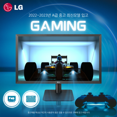 LG전자 FHD PC 모니터 2023년식 중고 사무용 게임용 CCTV용 듀얼용 벽걸이