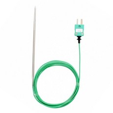 LETEO-아쿠바 K 타입 오븐 탐침 프로브 130mm 온도계 용 스마일온습도계, 1개