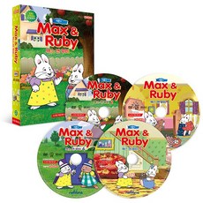 애플리스 DVD 맥스앤 루비 시즌 1 4종세트 MAX AND RUBY, 단일상품/1