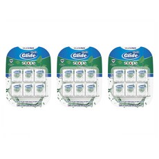 OralB 오랄비 글라이드 치실 Dental Floss Scope Flavor 6개입 x3