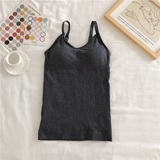 Tea Fishing 기모 히트텍 레이스 골지 나시