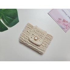 뜨개질카드지갑완제품