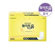 화이트유 성인용기저귀 골드 일자패드 중형 1팩(30P), 단품